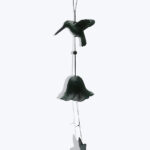 Double Hummingbird Wind Chime Bell image