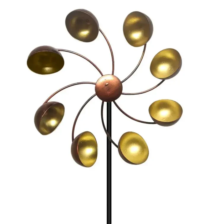 Garden Wind Spinner Iron Rotating