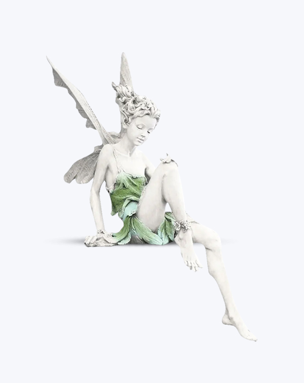 Sitting Fairy Sculpture Garden Decoration