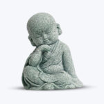 Buddha Stone Statue Garden Ornament image