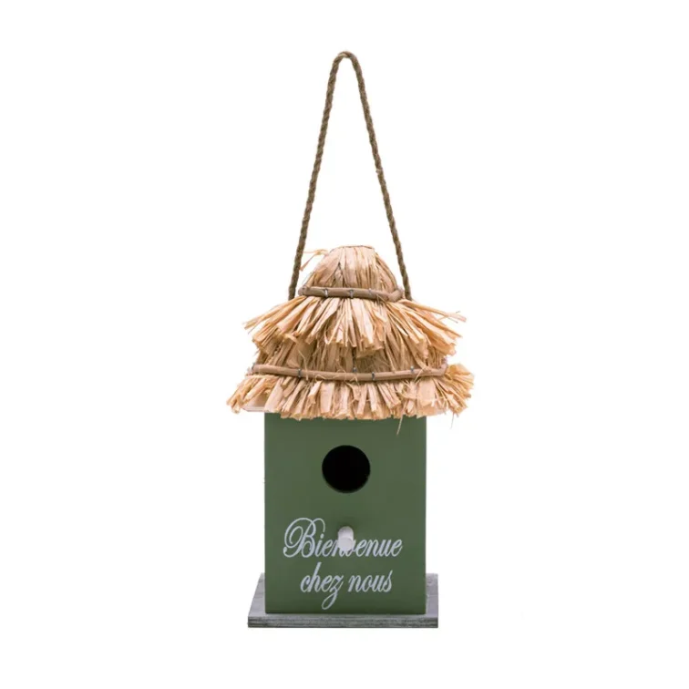 Natural Grass Bird House